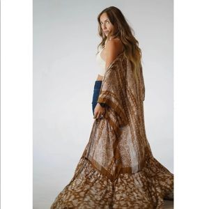 Three Bird Nest Duster Kimono